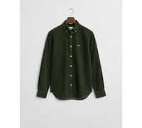Gant Herren Cordhemd CORDUROY SHIRT Regular Fit, grün, Gr. XL