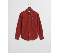 GANT - Regular Fit Cordhemd aus Baumwolle modern rust - Gr. - L