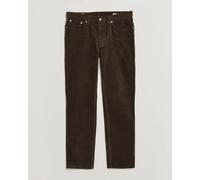 Gant Regular Fit Corduroy 5-Pocket Pants Black Brown Braun W33L32
