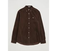GANT Regular Fit Corduroy Shirt Rich Brown Braun XXL