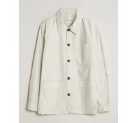 GANT Regular Fit Cotton/Linen Overshirt Sand Beige,Grau M