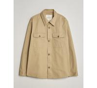 GANT Regular Fit Cotton Twill Overshirt Woody Beige Beige L