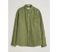 GANT Regular Fit Garment Dyed Linen Shirt Dry Herb Green Grün M