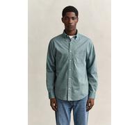 GANT Herren Classic Regular Fit Popeline Hemd (M) DARK EMERALD