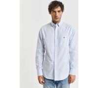Gant Herren Reg Oxford Banker Stripe Shirt Klassisches Hemd, Light Blue, XXL EU