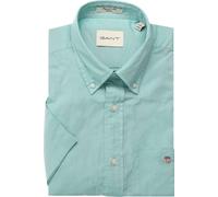 GANT Regular Fit Hemd Kurzarm grün