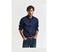 GANT Regular Fit Hemd marine, Einfarbig
