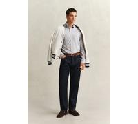 GANT Regular Fit Hemd Pewter Grey, Einfarbig