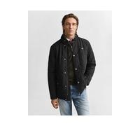 GANT Regular Fit Jacke schwarz, Einfarbig