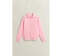 GANT Strickshirt mit Zopfmuster und Label‑Stitching – Hellblau, Größe M