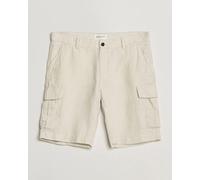 GANT Regular Fit Linen Cargo Shorts Sand Beige W34