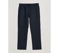 GANT Regular Fit Linen Drawstring Pants Evening Blue Blau M