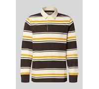 Gant Striped Heavy Rugger Charred Wood Brown Mehrfarbig L