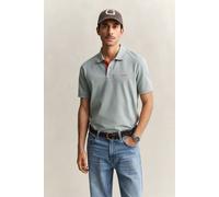 GANT Regular Fit Poloshirt Kurzarm Ceramic Grey