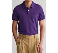 GANT Regular Fit Poloshirt Kurzarm plum