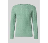 GANT Regular Fit Pullover aus reiner Baumwolle in Mint, Größe XXL