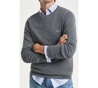 GANT Regular Fit Pullover grau, Einfarbig