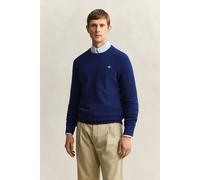 GANT Regular Fit Strickpullover Rundhalsmarine, Melange