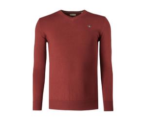 GANT Regular Fit Pullover rot, Melange