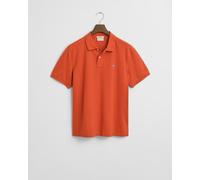GANT - Regular Fit Shield Piqué Poloshirt deep orange - Gr. - M