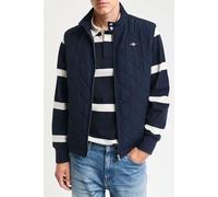 GANT Regular Fit Steppweste Evening Blue, Einfarbig