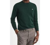 GANT Regular Fit Strickpullover RundhalsTartan Green, Einfarbig