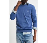 GANT Regular Fit Strickpullover RundhalsVintage Blue, Einfarbig