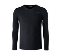 GANT Regular Fit Strickpullover V-AusschnittDark Navy, Einfarbig