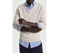 GANT Regular Fit Strickpullover V-AusschnittLight Beige, Melange