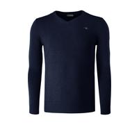 Gant Herren Extrafine Lambswool V-Neck Pullover, Marine, M EU