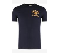 GANT Regular Fit T-Shirt Rundhals Evening Blue, Einfarbig