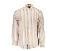 GANT Regular Fit Tech Prep™ Seersucker Stripe Shirt (XL)