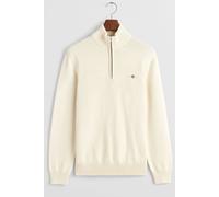 GANT Regular Fit Troyer cream, Einfarbig