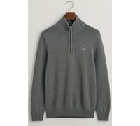 GANT Regular Fit Troyer dunkelgrau, Melange