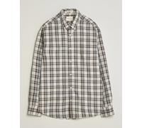 Gant Regular Fit Twill Checked Shirt Sand Beige S