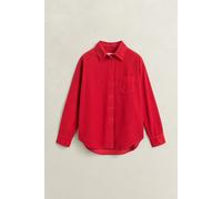 GANT Damen Relaxed Fit Cordbluse (40) RUBY Rot