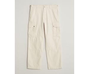GANT Relaxed Fit Herringbone Cargo Pants Creamed White Weiß W31