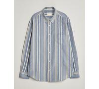 GANT Relaxed Fit Seersucker Striped Shirt Vintage Blue Blau M
