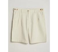 GANT Relaxed Light Canvas Pleated Shorts Sand Beige W33