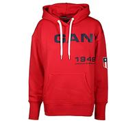 GANT Retro Shield Sweat Hoodie - Rot - M