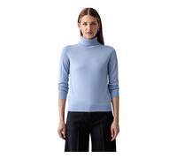 Gant - Rollkragenpullover aus extrafeiner Merinowolle - - Knitwear - Damen - Blau - L