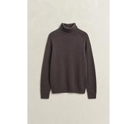 GANT - Rollkragenpullover aus Mouliné-Wollgemisch EVENING BLUE - Gr. - XXL