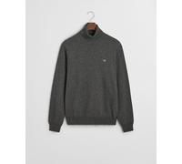 GANT Herren Rollkragenpullover aus Wolle und Baumwolle (XXXL) DARK Grau MELANGE