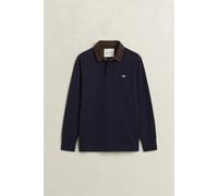 Gant Rugger Shield Corduroy Polo Navy - Größe M Dunkelblau M