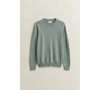 GANT - Rundhalspullover aus Baumwolle ceramic grey - Gr. - XXXL