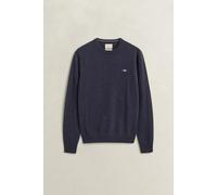 GANT Herren Rundhalspullover aus Lambswool (XXL) DARK NAVY MELANGE