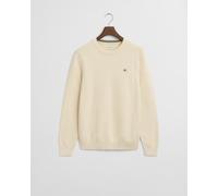 GANT - Rundhalspullover mit Mikrostruktur - Gr. - L