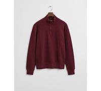 GANT Herren Sacker Rib Sweatshirt mit Reißverschlusskragen (L) Rot Rosa