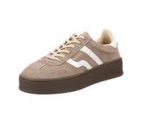 Schnürschuh in beige - Gr. - 36