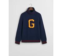 GANT - Seasonal G Rollkragenpullover evening blue - Gr. - L